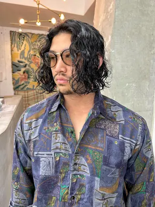 セミロング 🫧透明感カラー🫧 ハシモトタケルのヘアスタイル