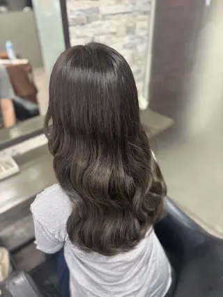 ロング 韓国ヘア✨エクステ/ しおりのヘアスタイル