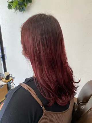 ロング カラー 🟢NEGi🟣 🫧髪質改善のヘアスタイル