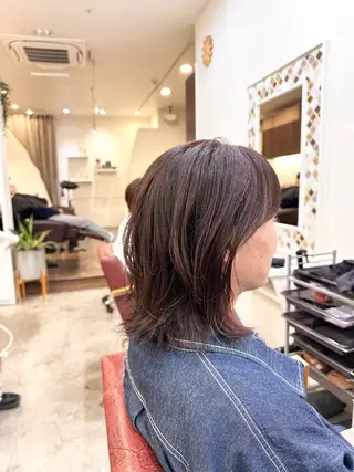 ショート カラー 村上 滉弥のヘアスタイル