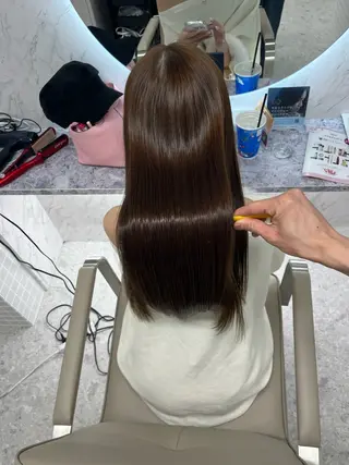 ロング 完全個室サロンANGELICA LABOspa&treatment所属・ミヤケヒロト/ボブ/ 縮毛矯正/髪質改善のヘアスタイル