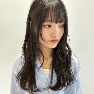 ロング 🫧レイナ 🫧 ツヤ髪／艶カラー🫧のヘアスタイル