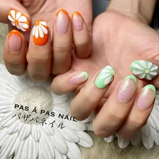 ショート ネイル Yakko pas á pasのネイルデザイン