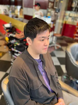 ショート メンズ 👑派手髪/カット 👑ANRYのヘアスタイル