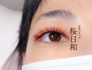 マツエク・マツパ 京都のまつげ桜日和 小島美桜のマツエク・マツパデザイン