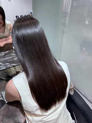 ロング くせ毛風パーマ🪡 hikariのヘアスタイル