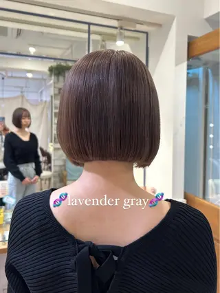 カラー moeka 表参道のヘアスタイル