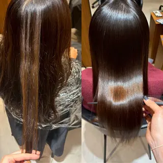 ミディアム 酸性ストレート/ ちさとのヘアスタイル