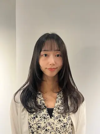 ロング カラー/レイヤー /カット泉谷七登のヘアスタイル