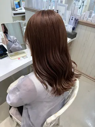 ロング カラー つちだ ゆうひ / 暗髪カラー⟡.·のヘアスタイル