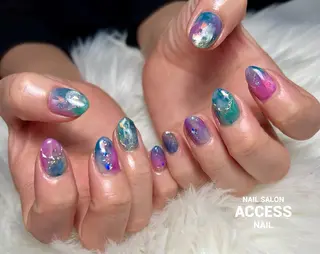 ネイル access nailのネイルデザイン