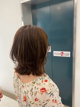 ミディアム Gardenhair 小笠原篤矢のヘアスタイル