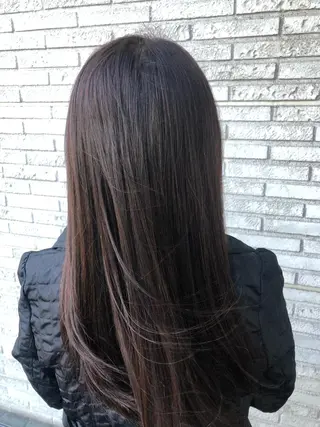 ロング カラー 平田 勘吉のヘアスタイル