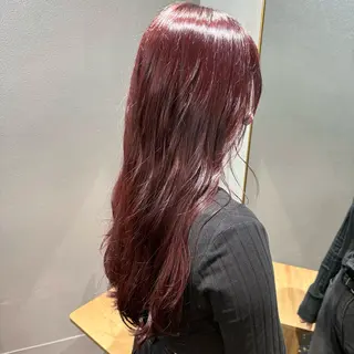 ロング カラー 暖色カラー/ブリーチ 🎀オビツメイ🎀のヘアスタイル