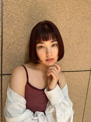 ショート ~洗練ナチュラル~ 🪵 岡田 知佳のヘアスタイル