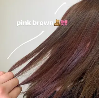 ミディアム カラー Hana ♡ marshu梅田のヘアスタイル