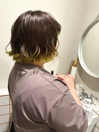 ショート カラー hibiki/セット /透明感カラーのヘアスタイル