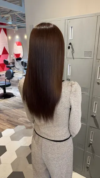 セミロング 【天満1艶髪】潤艶/ 髪質改善🌹釣本竜哉のヘアスタイル