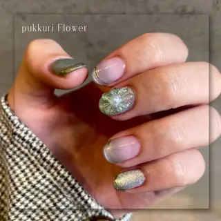 ネイル Seemly 千田町店所属・フラワーパラジェル 🌸シームリーエミのネイルデザイン