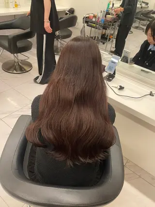 ロング カラー ヘアアレンジ 💗横浜美容室 💗HARUNAのヘアスタイル