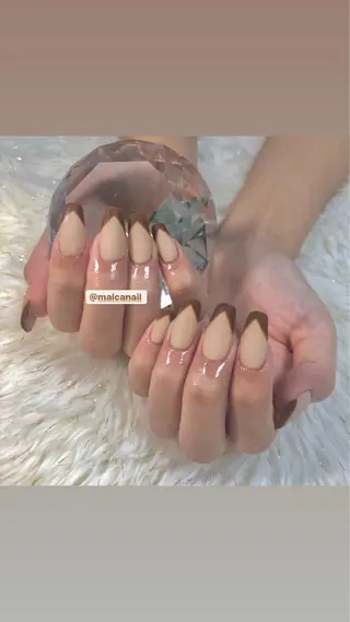 セミロング ヘアアレンジ キッズ ネイル マツエク・マツパ MALCAnail(マルカネイル)所属・荒木 莉奈のネイルデザイン