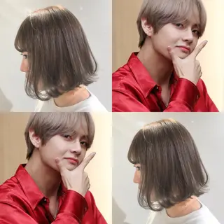 ミディアム カラー ヘアアレンジ As hair所属・柔らか垢抜けｶﾗｰと ｶｯﾄ🫧ASUKAのヘアスタイル