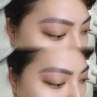 アイブロウ 上村ひかる🫧束感 パリエク/マツパのマツエク・マツパデザイン