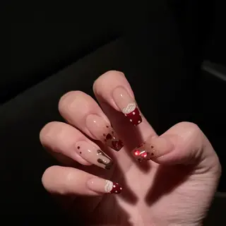 ネイル 直方市ネイルサロン minuitのネイルデザイン