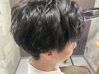 ショート パーマ メンズ PANOL 秀島のヘアスタイル