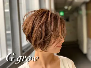 ショート 🌟G grow🌟 【札幌大通】のヘアスタイル