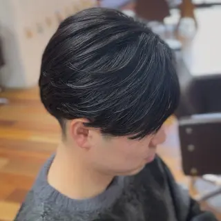 ミディアム YELLOW CORN 金沢文庫所属・【金沢文庫4分】髪質 改善/縮毛矯正アラタのヘアスタイル