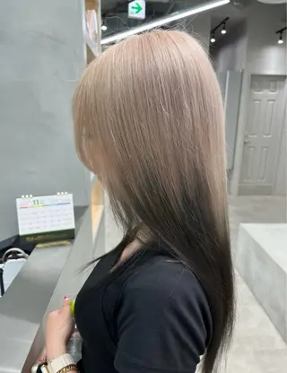 カラー 🩷hair salon dot. tokyo color 🩷所属・hao 🎀🫧のヘアスタイル