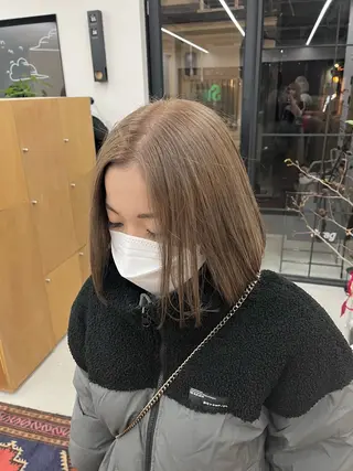 ショート カラー miyu /レイヤー/ブリーチのヘアスタイル