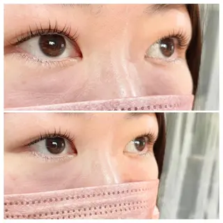 マツエク・マツパ Aim NAIL&EYELASH.BROW立花店所属・Aim立花店 Mihoのマツエク・マツパデザイン