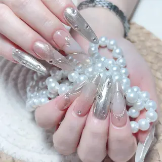 ネイル M🌷nail 長さだし専門店のネイルデザイン