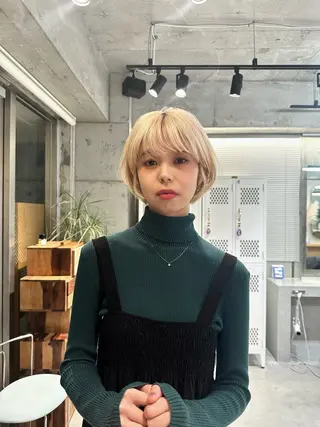 ショート 🩷銀座/縮毛矯正 特化サロン🪞みことのヘアスタイル