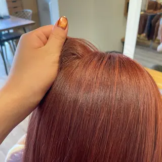 ロング カラー efesto大槻 由菜のヘアスタイル