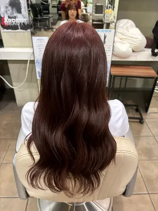 ロング 茶谷 沙穂のヘアスタイル