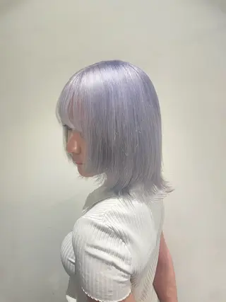 ショート カラー ikiRu ﾊｲﾄｰﾝ/渋谷のヘアスタイル