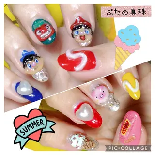 ネイル 林 珠里のネイルデザイン