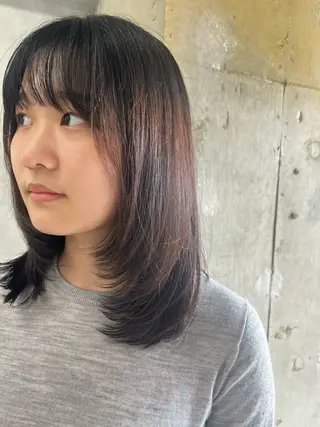 セミロング anon Loemのヘアスタイル