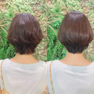 ショート 支持率No.1💖 オチアイのヘアスタイル