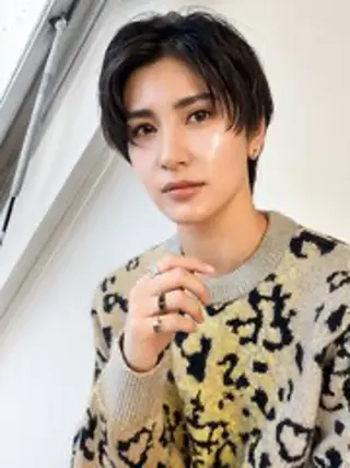 パーマ メンズ 岸本 一誠のヘアスタイル