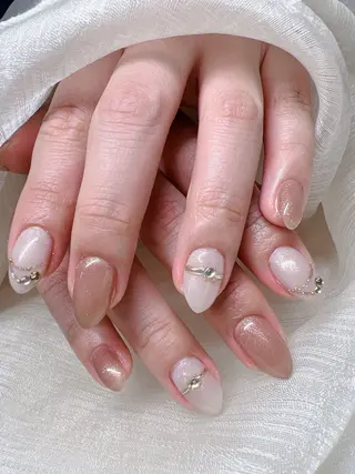 ネイル (∩_∩)ミモネイル /eyelashのネイルデザイン