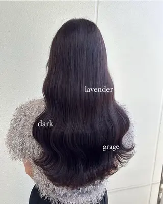 ロング カラー 《暖色/韓国hair 》🇰🇷桑原ユキネのヘアスタイル