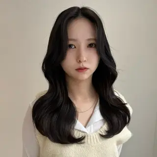 ロング カラー SHICENEケイ レイヤーカット🦋のヘアスタイル