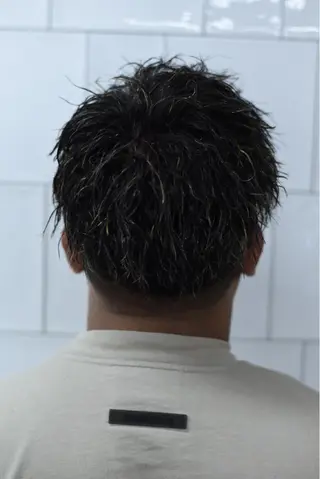 パーマ メンズ MERICAN BARBER  SHOP TOKYO所属・🧩嶋田 琉輝也🧩のヘアスタイル