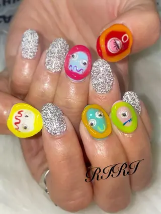 ネイル riri オーナーのネイルデザイン