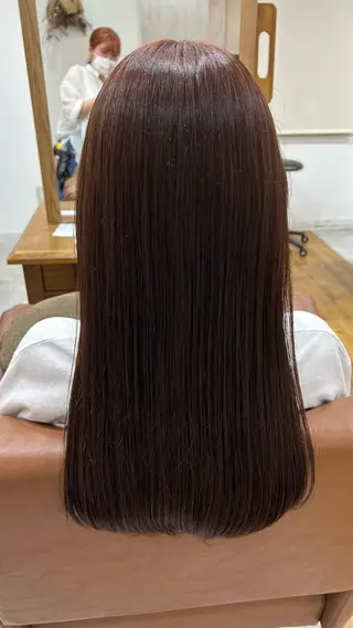 ロング カラー 町田 未希のヘアスタイル