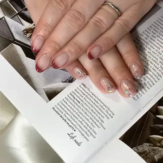 ミディアム ネイル Lofi nails ゆきこのネイルデザイン